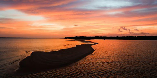 Comunidade de Vila Franca, em Santarém (José Cruz / Arquivo / Agência Brasil)