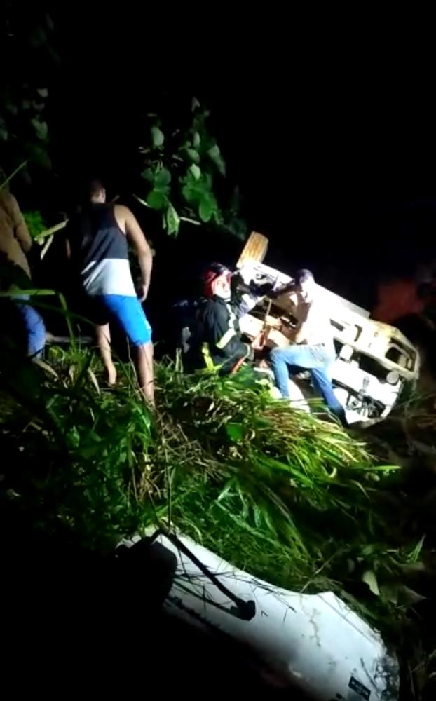 Local do acidente - Foto: Brasil Novo em Foco