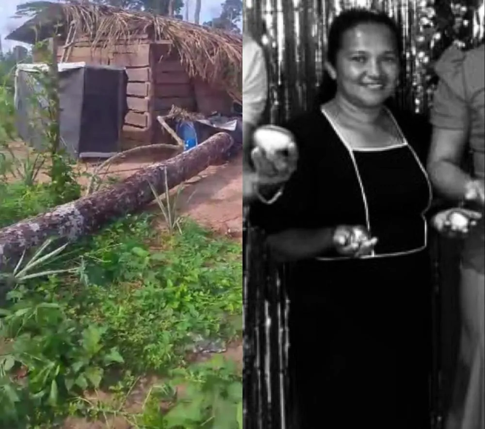 Mulher morre após ser atingida por árvore durante ventania em Uruará