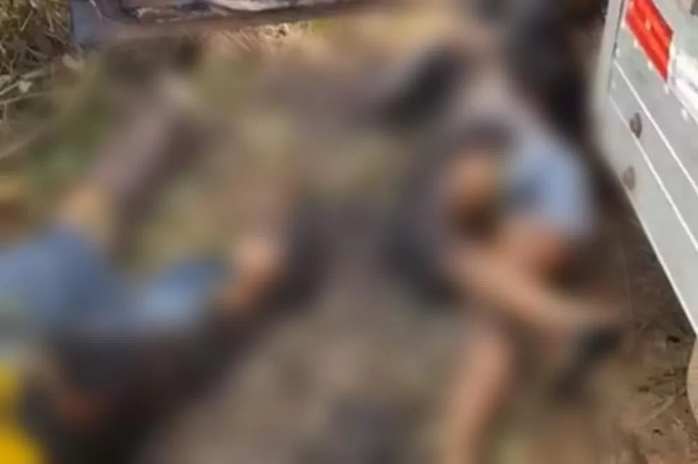 Caminhão toca em fio e descarga elétrica mata duas pessoas em Marabá