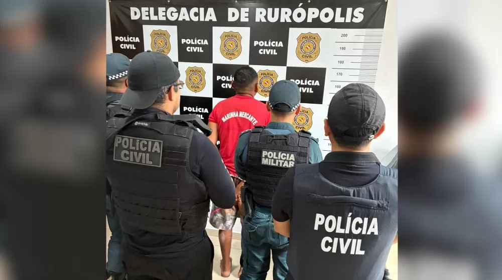 Em Rurópolis, policiais civis cumprem mandado de prisão preventiva por estupro de vulnerável