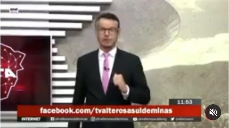 Veja o VÍDEO: Repórter desmaia AO VIVO durante apresentação de jornal